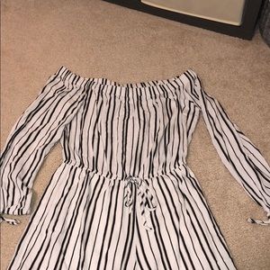 Kendal and Kylie off the shoulder romper